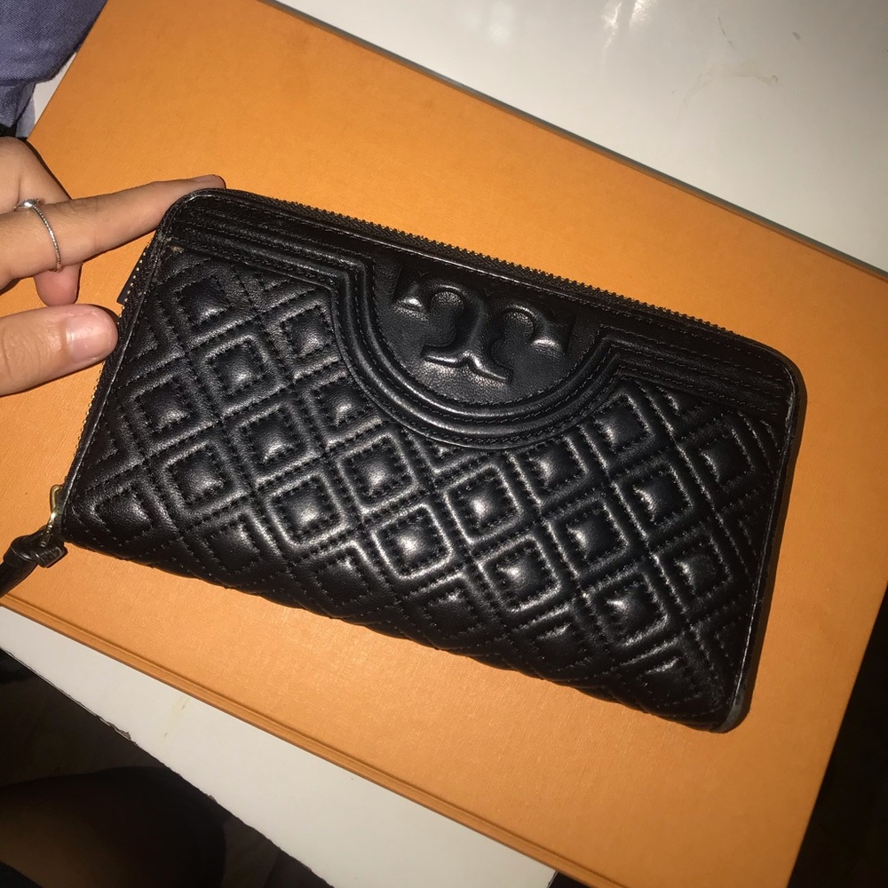 Tory Burch black clutch
